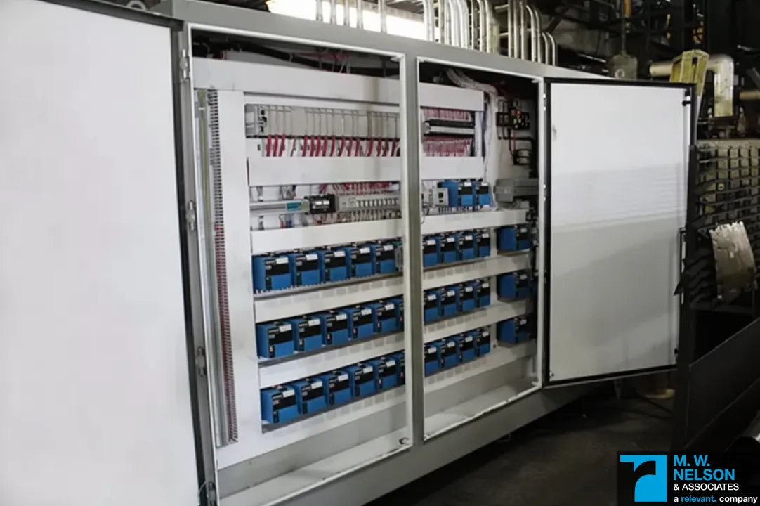 Industrial Custom Control Panel Installed