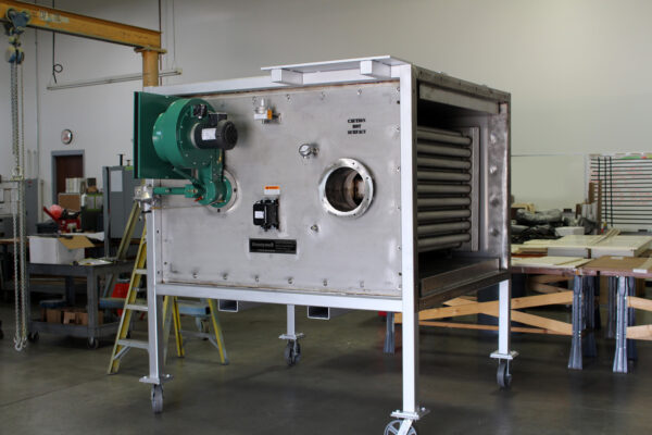 RHT Indirect Air Heater Assembled at Marshall W. Nelson