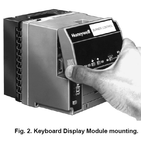 Honeywell 205321B Flush mounting bracket for S7800A Keyboard Display Inc 