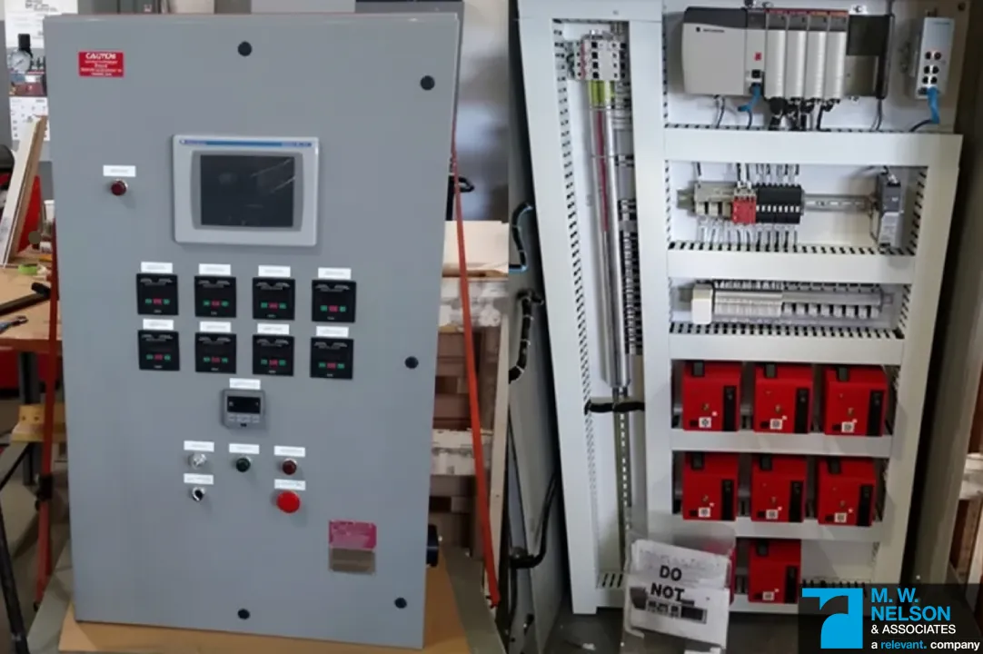 Control Panel with Fireye Components