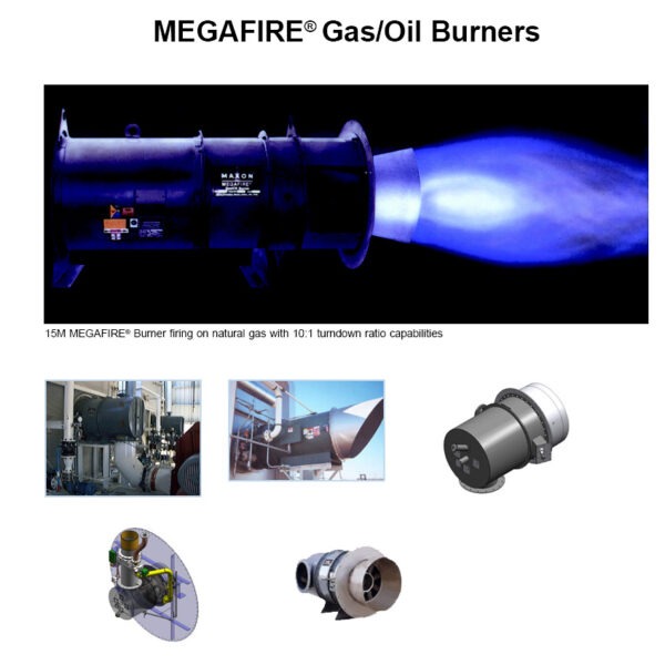 Maxon MegaFire Burner Applications