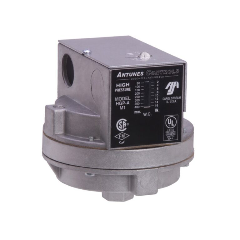 Antunes Model A Single Gas Pressure Switch Marshall W Nelson and