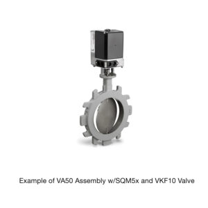 Siemens VA Assembly SQM5 with VKF10 Wafer Style Valve